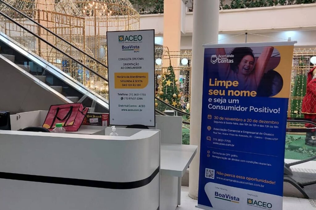 Balcão de Atendimento do Osasco Plaza Shopping